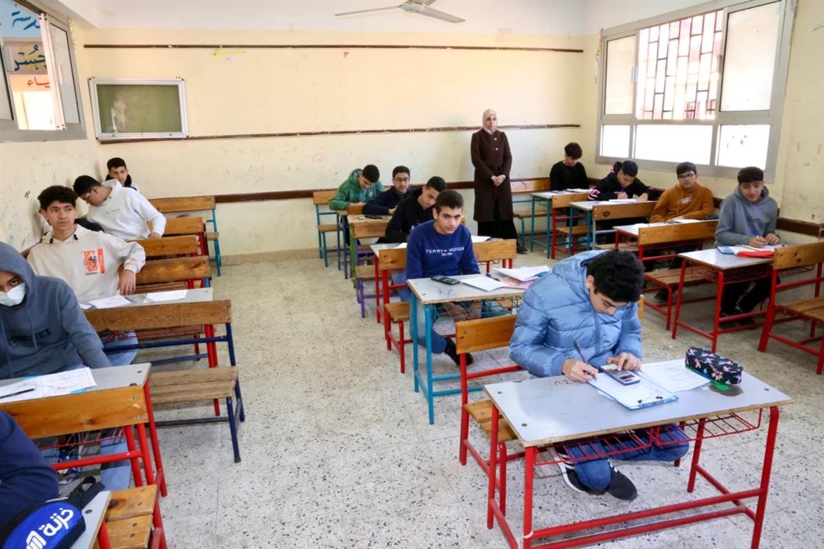 <strong>امتحانات الشهادة الإعدادية&nbsp;</strong>