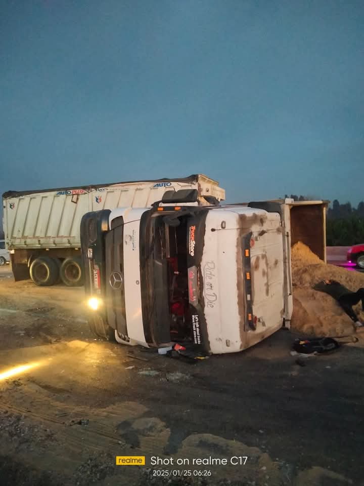 حادث بطريق الباجور