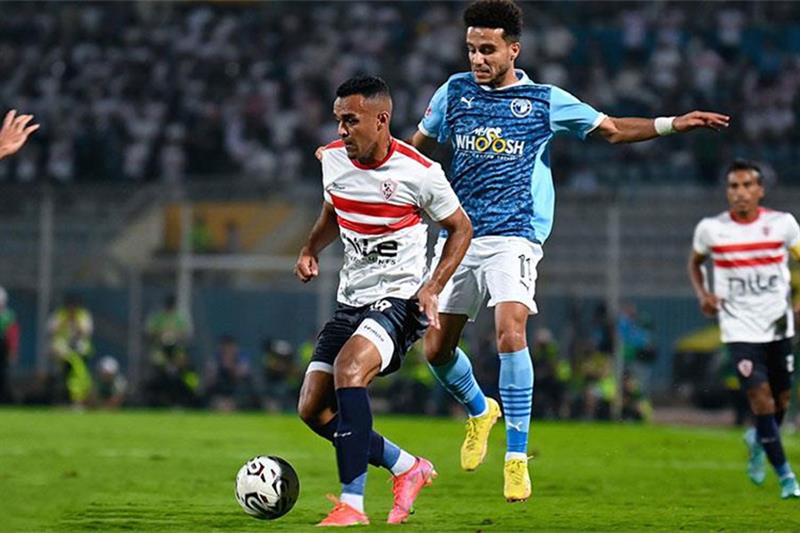 مباراة الزمالك وبيراميدز