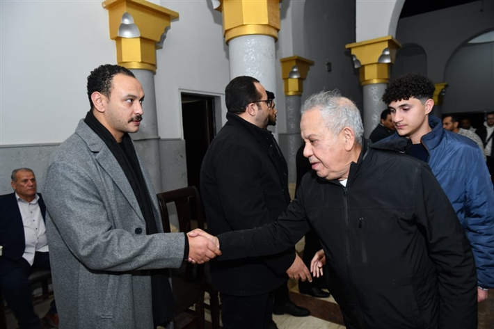 عزاء والدة أحمد فهيم