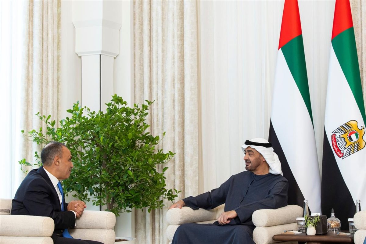وزير الخارجية ورئيس دولة الإمارات