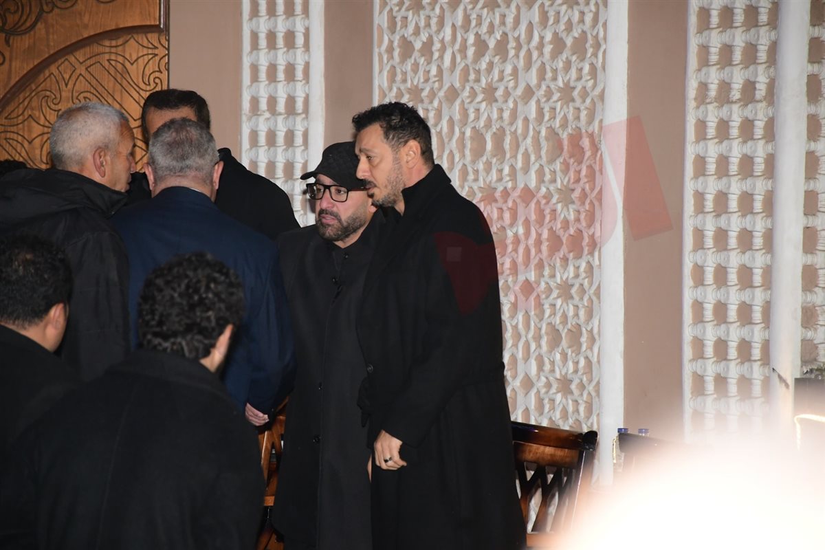 عزاء شقيق مصطفى شعبان