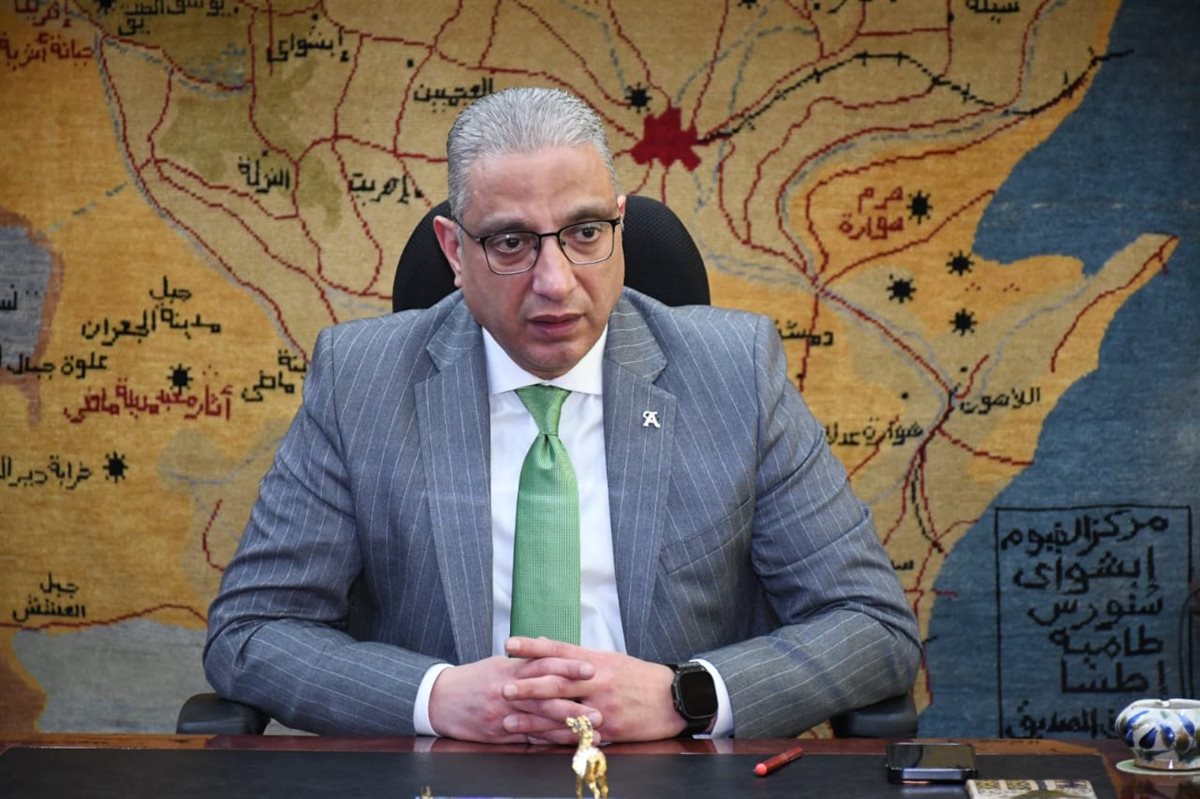الدكتور / أحمد الانصارى محافظ الفيوم