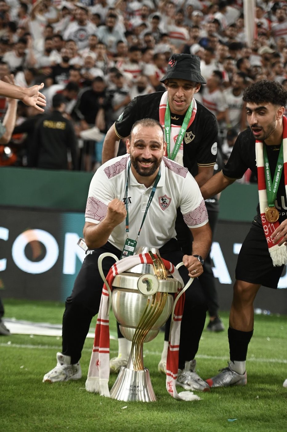 محمد علاء محلل أداء نادي الزمالك