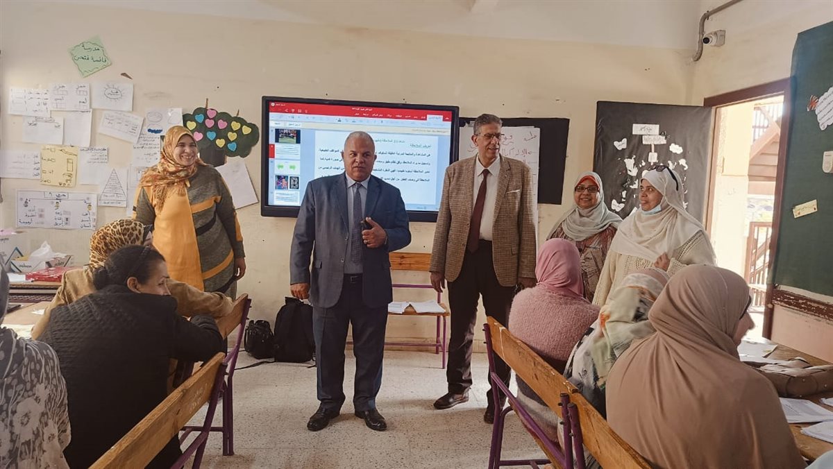 وكيل وزارة تعليم الفيوم &nbsp;يشهد تدريب أنشطة التوكاتو