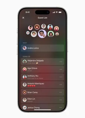 كيف يعمل تطبيق Apple Invites app؟