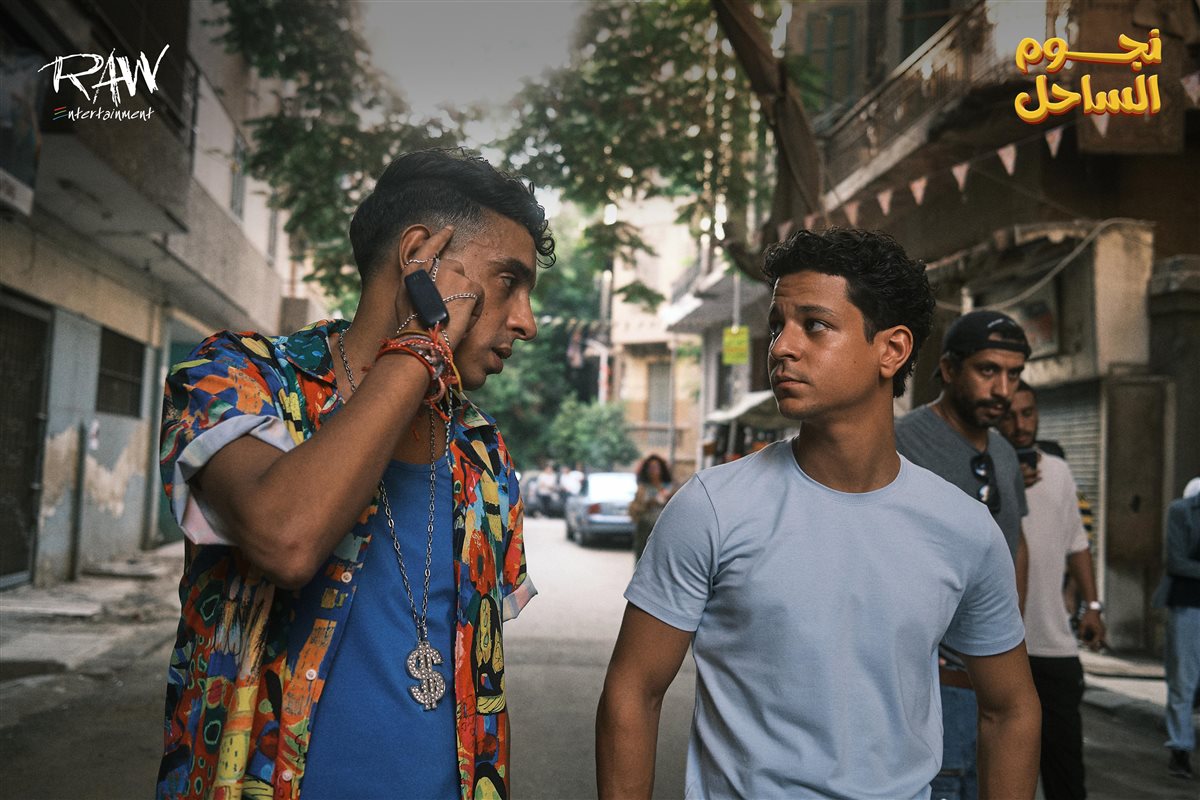 كواليس فيلم نجوم الساحل