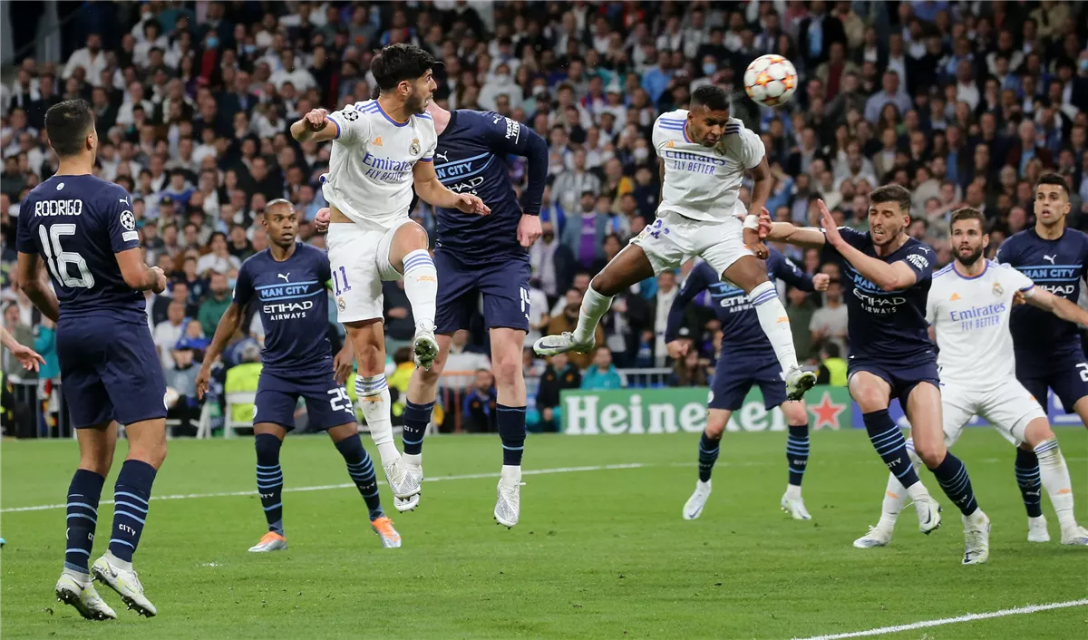 مانشستر سيتي وريال مدريد