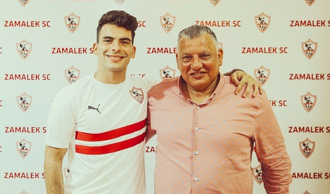 زيزو مع والده