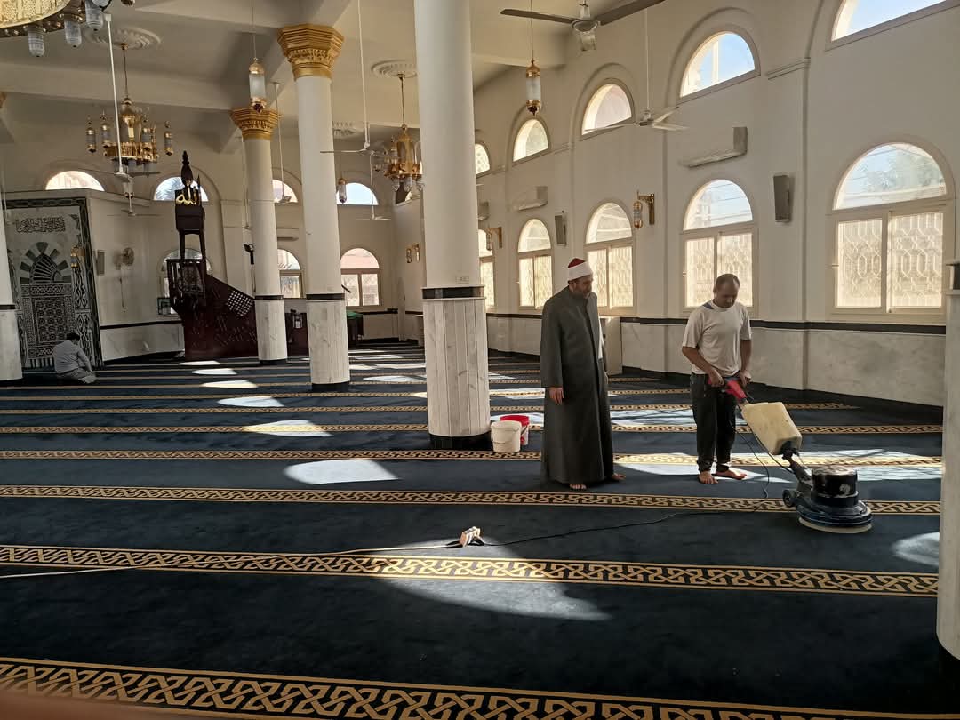 استمرار-حملة-النظافة-بمساجد-أوقاف-الفيوم-استعداد-ا-لشهر-رمضان-المبارك