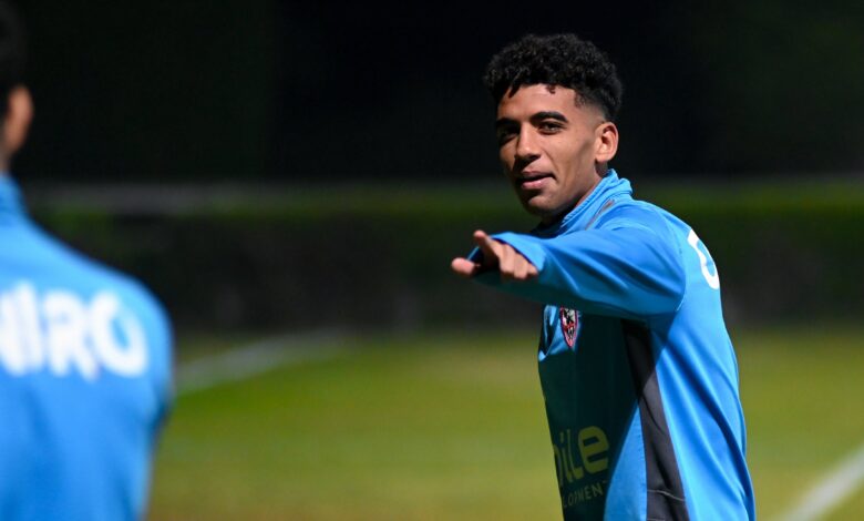 احمد محمود لاعب الزمالك