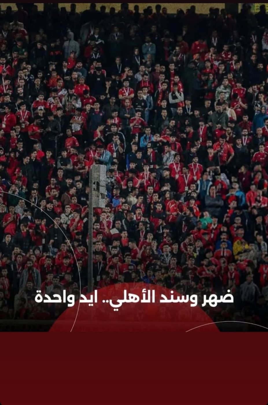 جماهير الأهلي