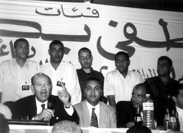 الفريق أول محمد فوزي في مؤتمر جماهيري في حلوان لدعم بكري