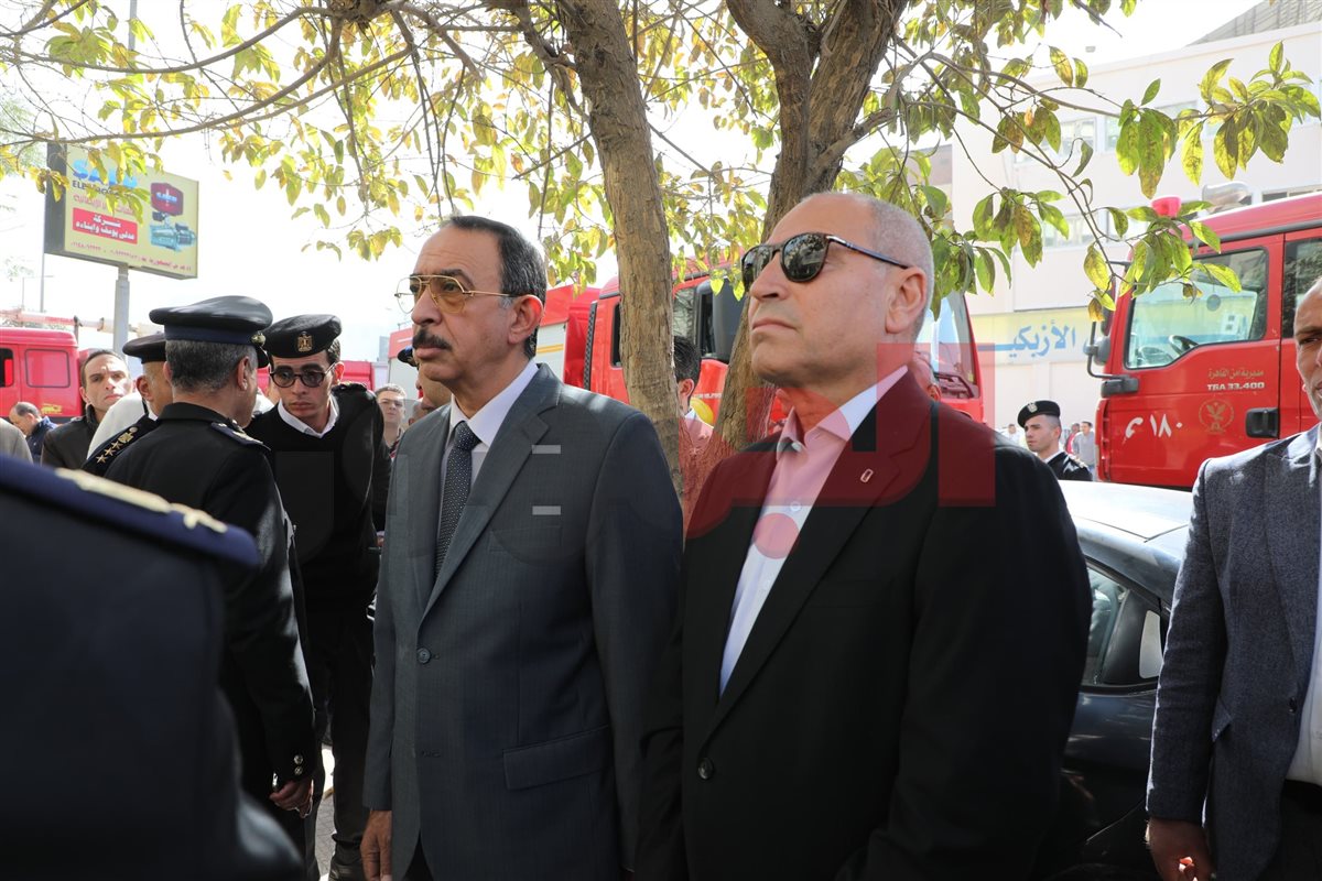 حريق مخزن رمسيس