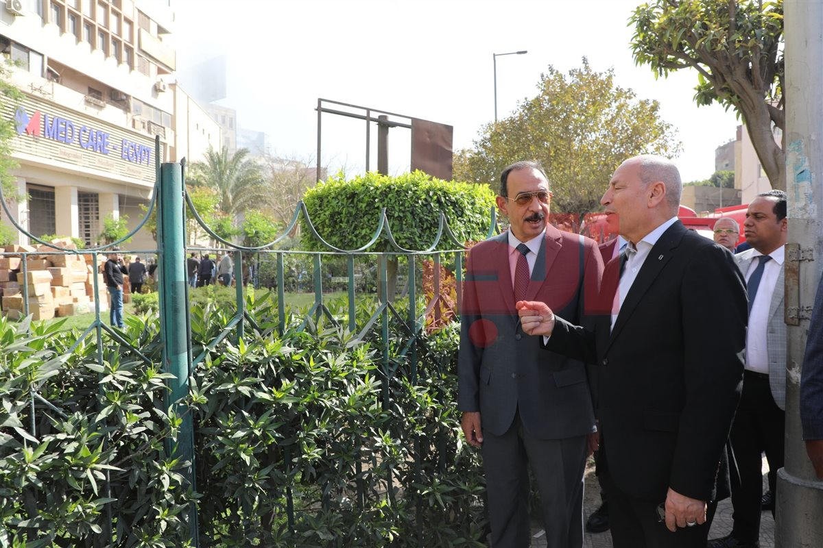 حريق مخزن رمسيس