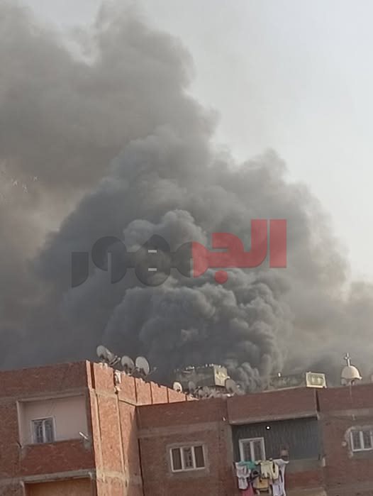 حريق منشأة ناصر