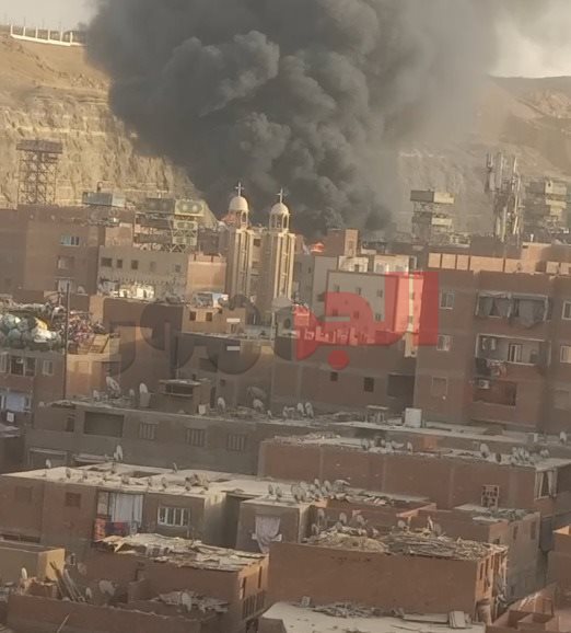 حريق منشأة ناصر