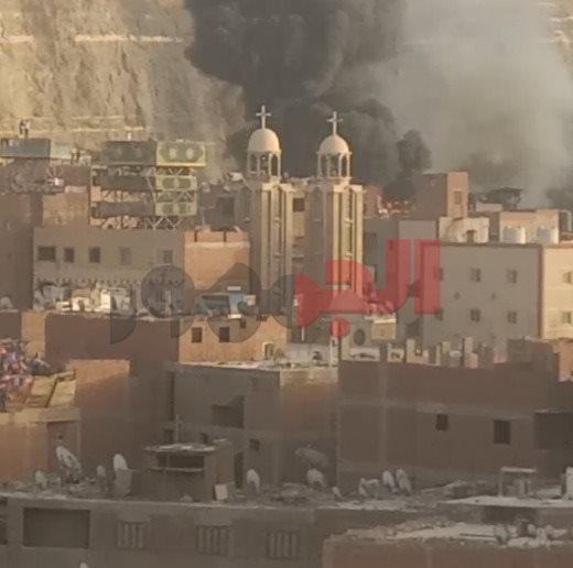 حريق منشأة ناصر