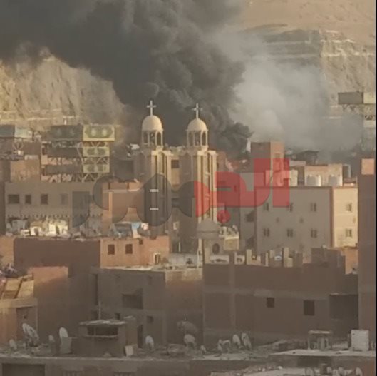 حريق منشأة ناصر