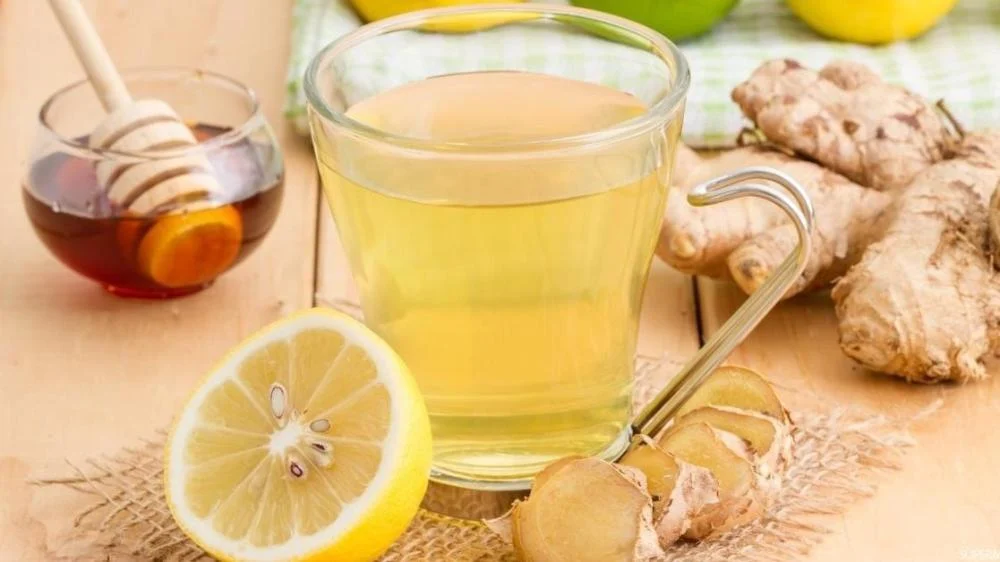 <strong>مشروب الريحان والزنجبيل والعسل</strong>