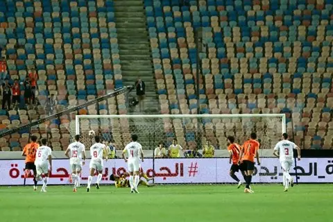 مباراة البنك والزمالك&nbsp;