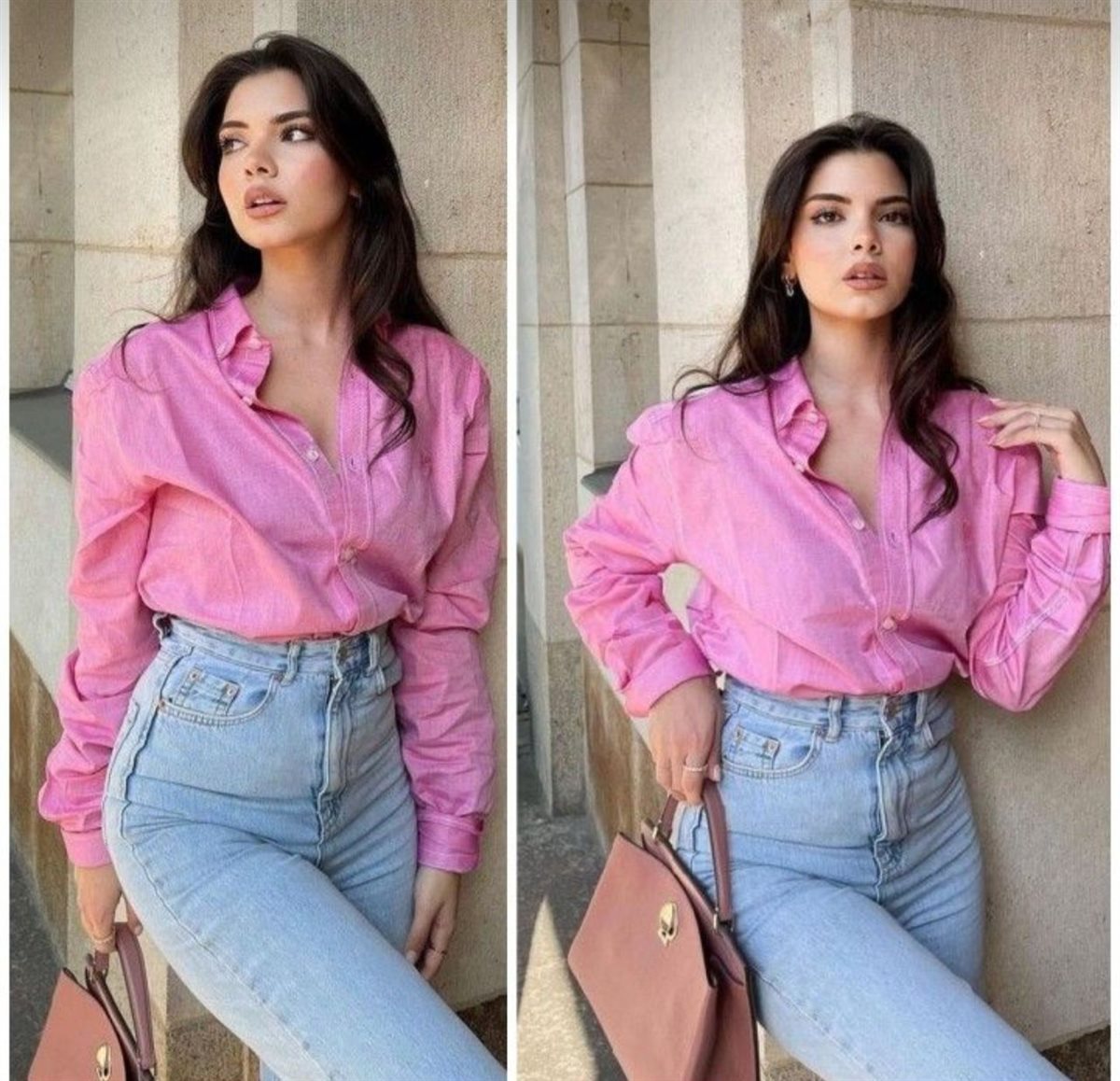 شميز و بنطلون جينز