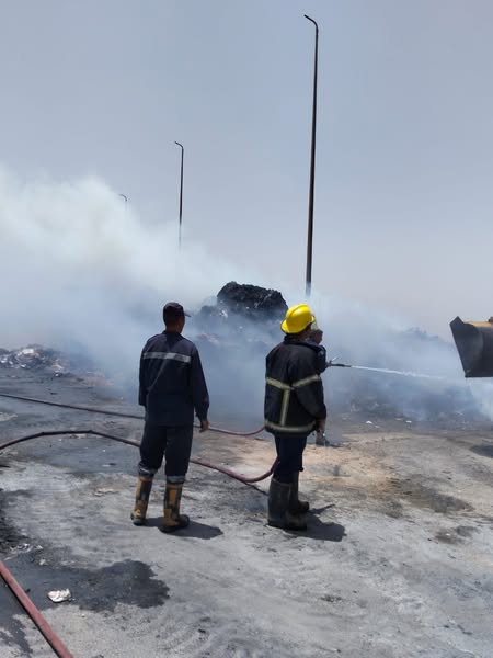 صورة من الحريق&nbsp;