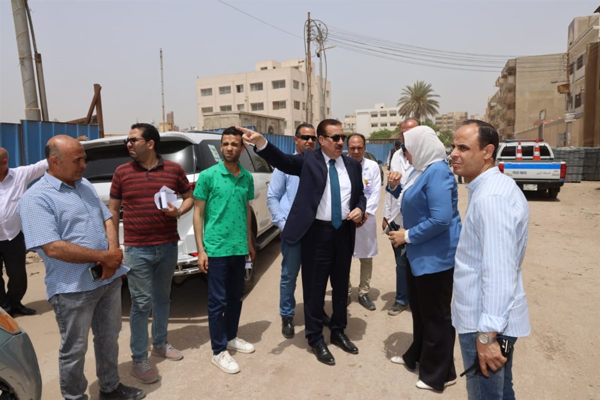 صور من الجولة التفقدية بمنوف&nbsp;
