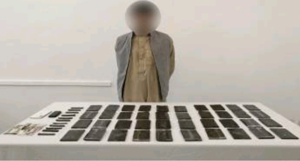 جانب من المضبوطات&nbsp;
