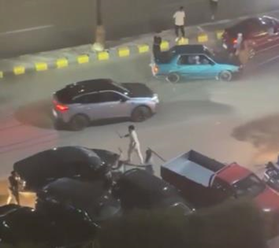 المتهمين اثناء التشاجر&nbsp;