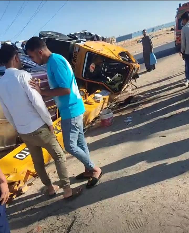 صور من مكان الحادث&nbsp;