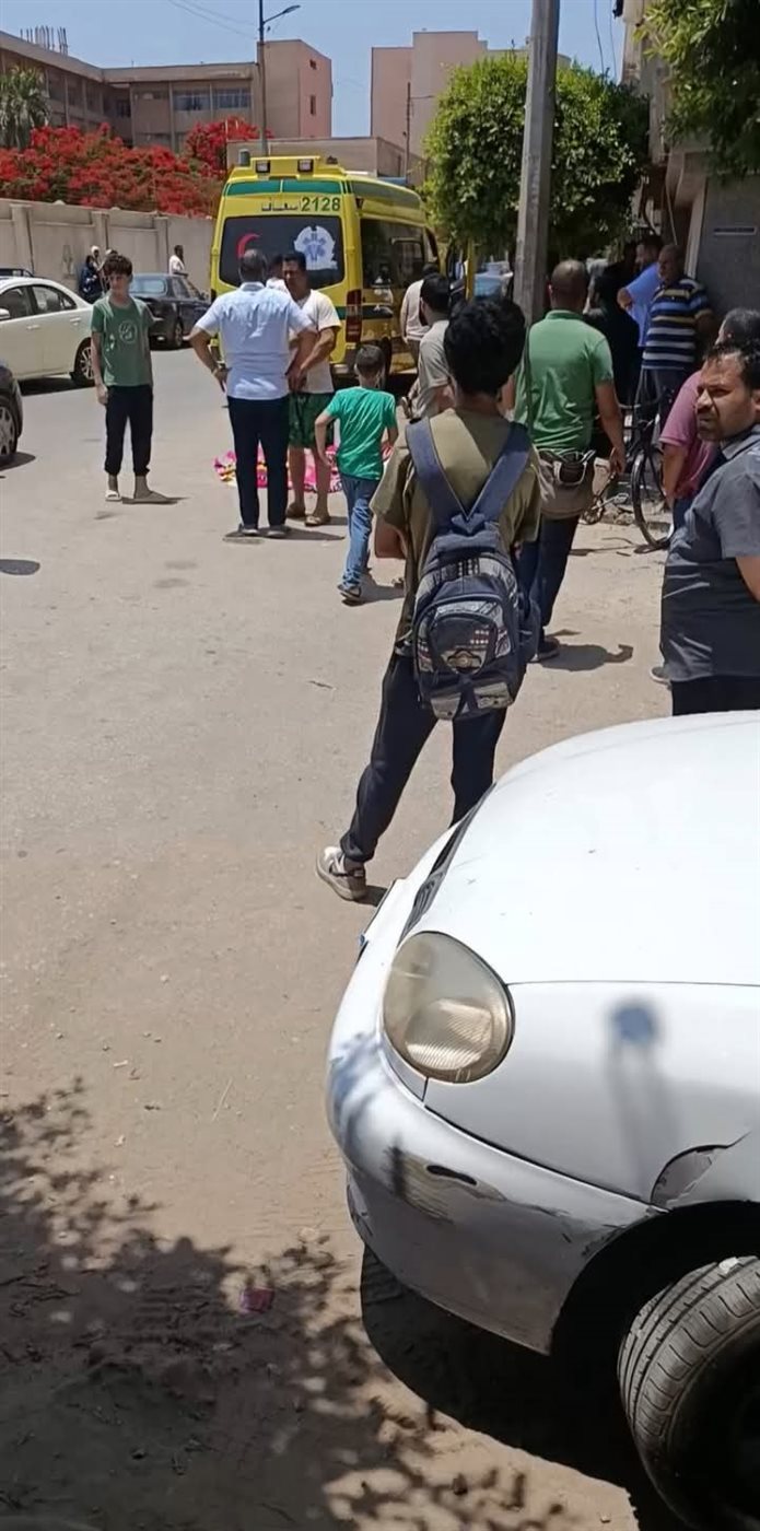 صورة من مكان الحادث&nbsp;