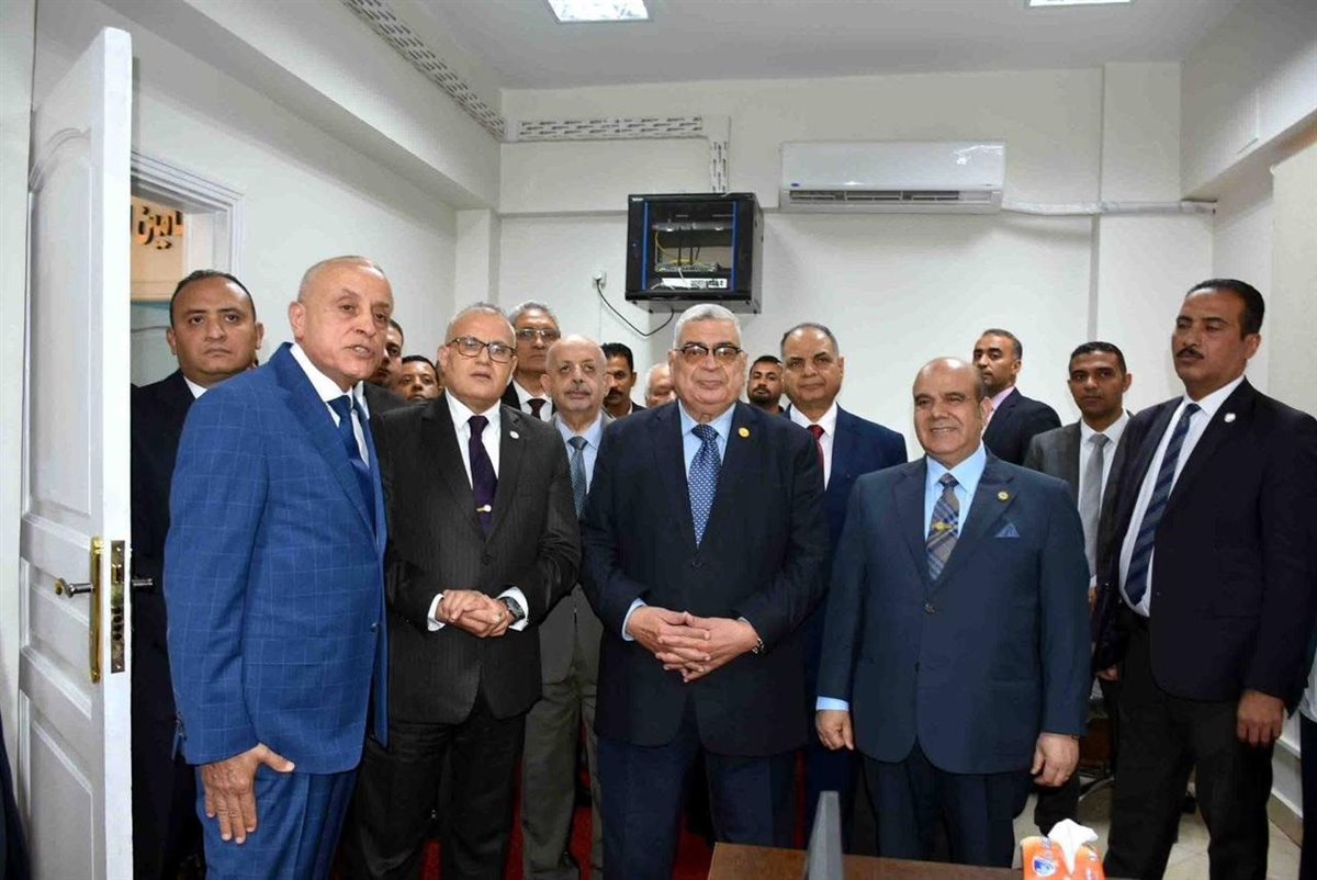افتتاح فرع توثيق مجمع محاكم مجلس الدولة بالأقصر