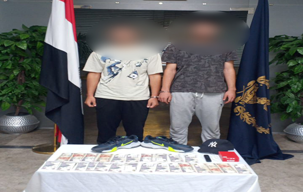 المتهمين بالسرقة في منطقة التجمع الأول&nbsp;