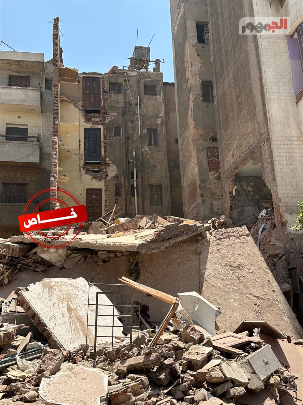 عقار شبرا المنهار