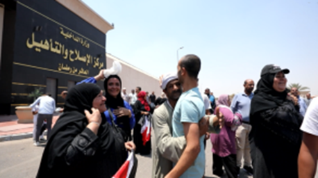 العفو عن 1027 من نزلاء مراكز الإصلاح والتأهيل بمناسبة ذكرى ثورة 30 يونيو