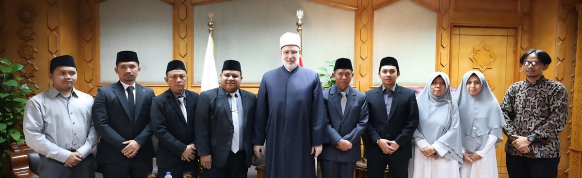 وكيل الأزهر يستقبل وفد معهد زيس الإندونيسي