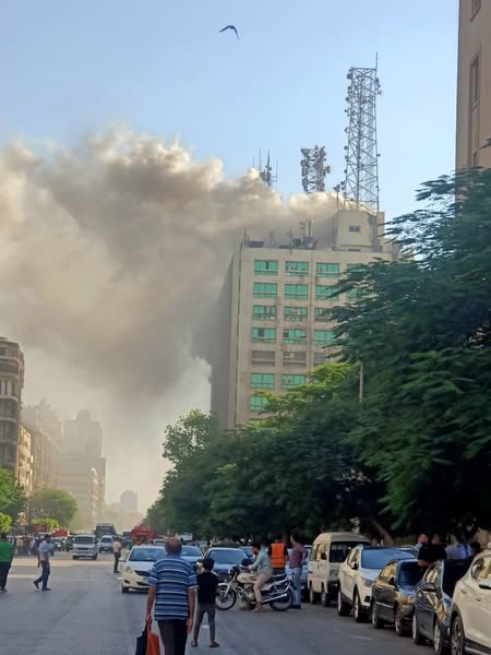 حريق سنترال رمسيس&nbsp;