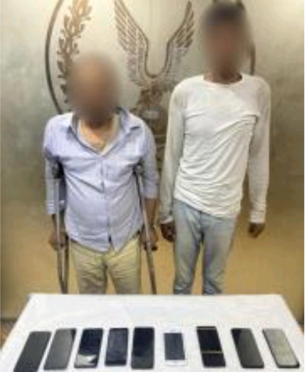 ضبط عاطلين&nbsp;