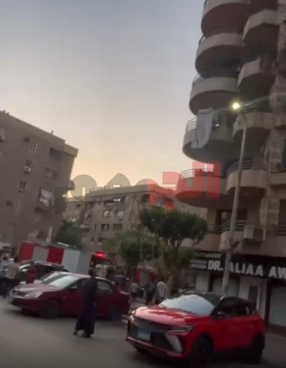 حريق شقة مدينة نصر