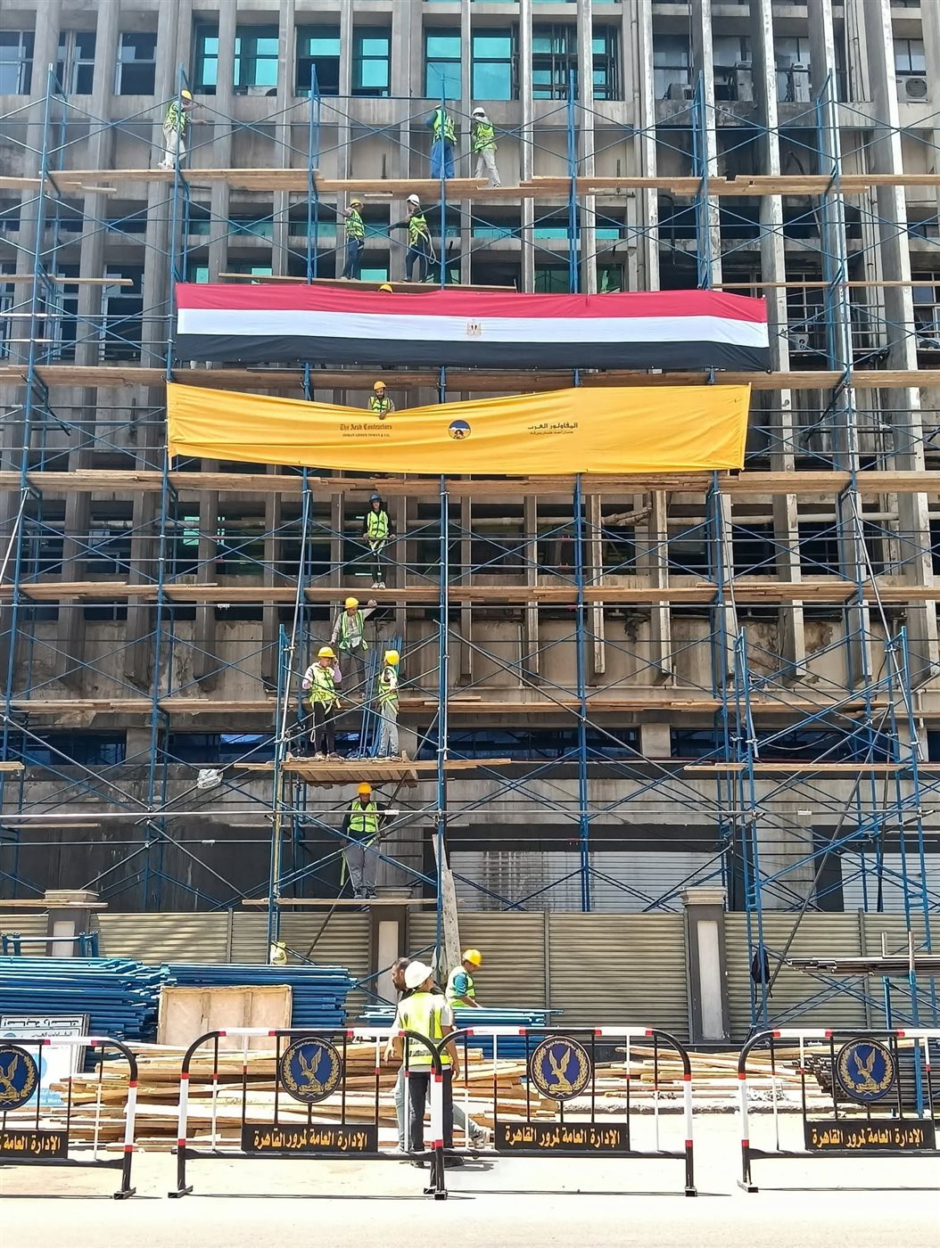 <strong>ترميم مبنى سنترال رمسيس</strong>