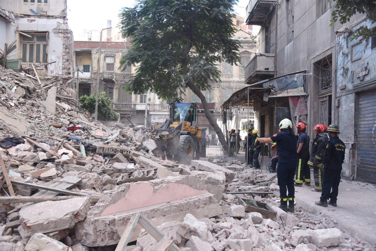 حادث عقار العطارين