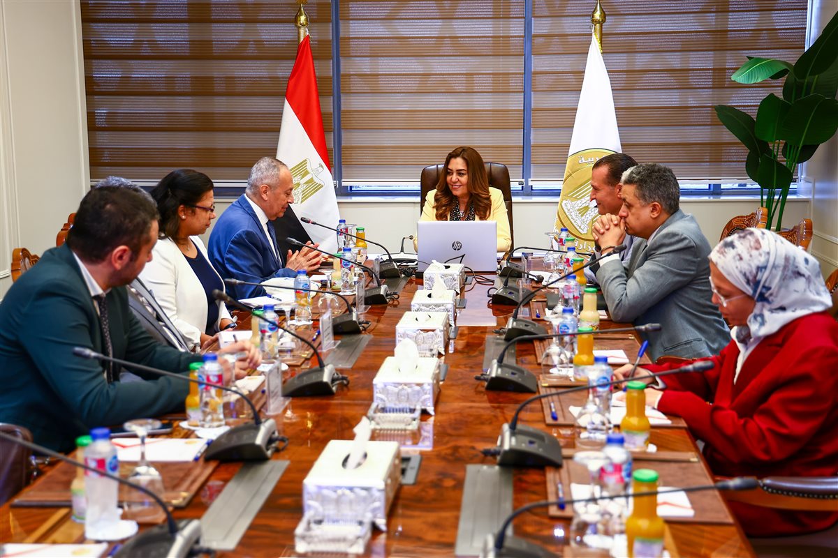 وزيرة التنمية المحلية&nbsp;