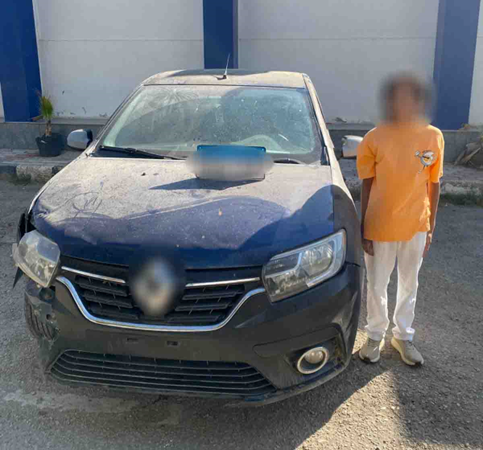 الطالب المتهم بقيادة ملاكي بدون لوحات معدنية في بني سويف&nbsp;