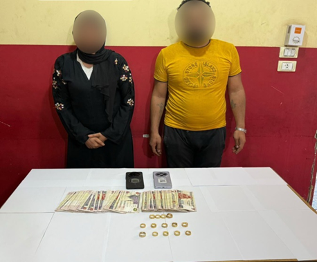 المتهمة بسرقة مشغولات ذهبية في الجيزة والمتهم الثاني عميل سيْ النية&nbsp;