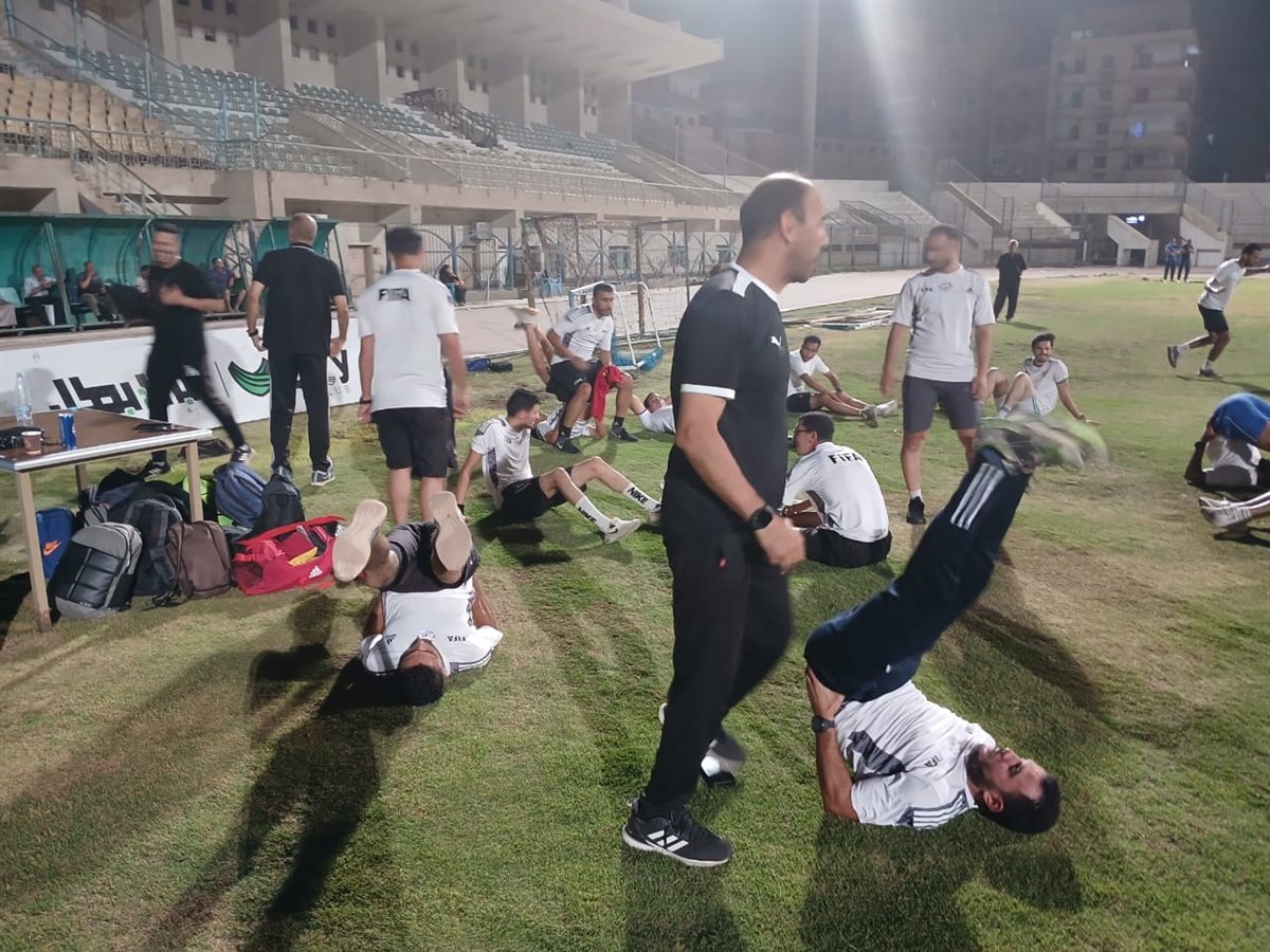 حكام الفيوم أثناء التدريب