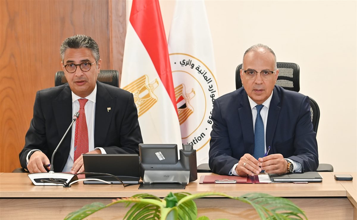 وزيرا التموين والري