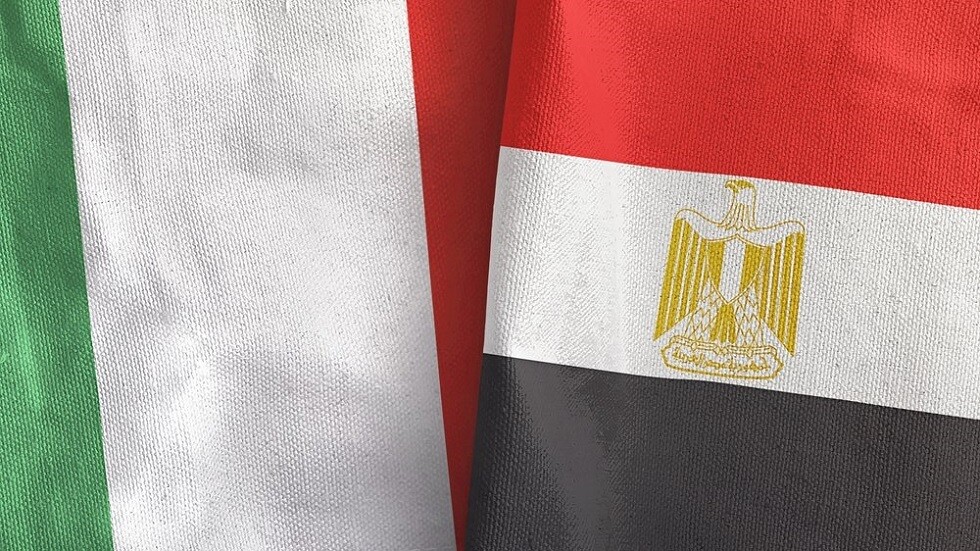 <strong>مصر وإيطاليا&nbsp;</strong>