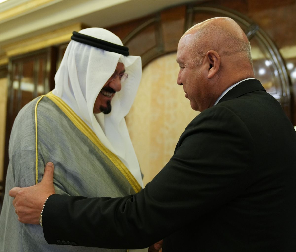 الفريق كامل الوزير ورئيس الوزراء الكويتي