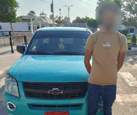 المتهم بالسير عكس الإتجاه &nbsp;<strong> بطريق الإسماعيلية الصحراوى</strong>